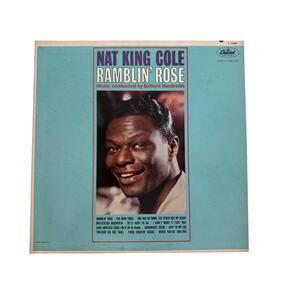 NAT KING COLE ‎– Ramblin' Rose - LP vinyle 1962 Capitol Records ‎– ST 1793 Pop